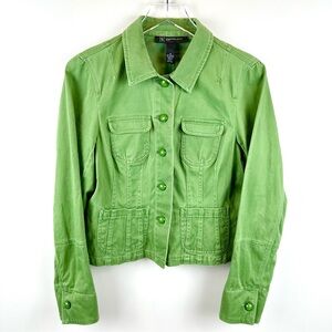INC International Concepts Women's Green Jacket